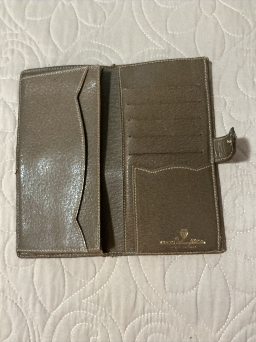 Authentic Vintage Gucci Brown Monogram Accessory Collection Wallet - Picture 13 of 15